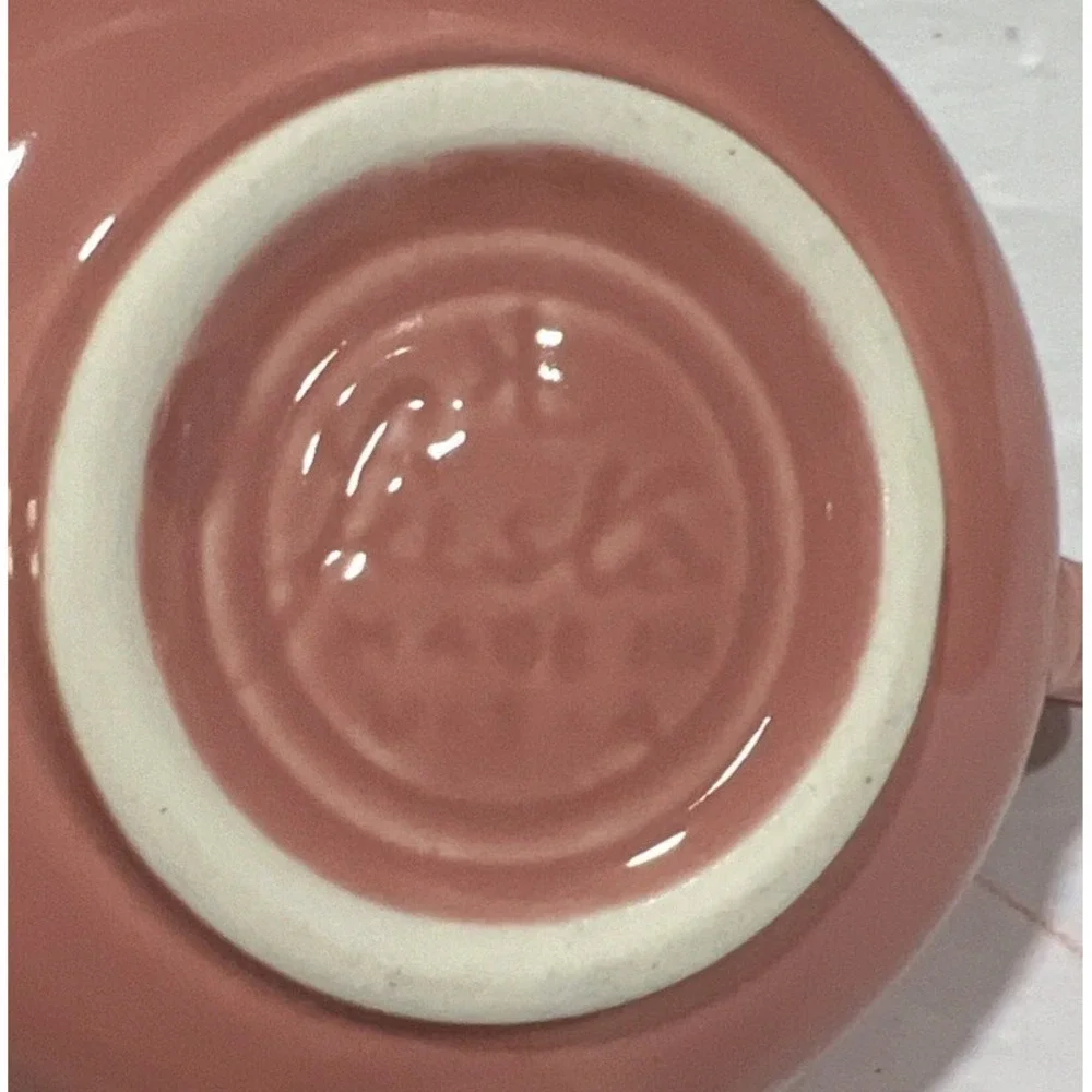 Fiesta HLC Creamer And Sugar Set Lid, Tray Rose Pink Peony Fiestaware‎ 4 Pcs